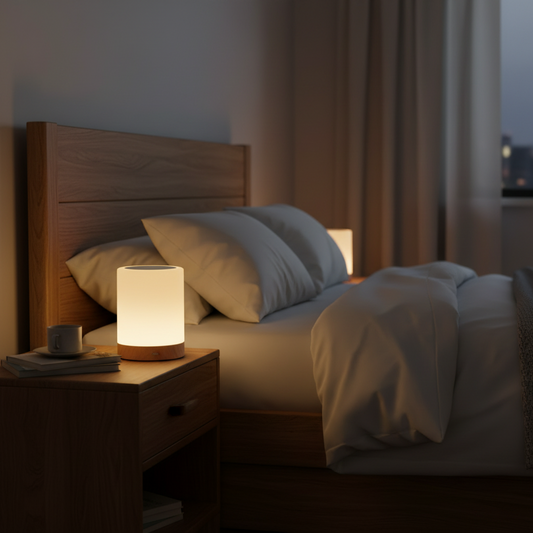 Lampe de chevet tactile RGB — rechargeable USB